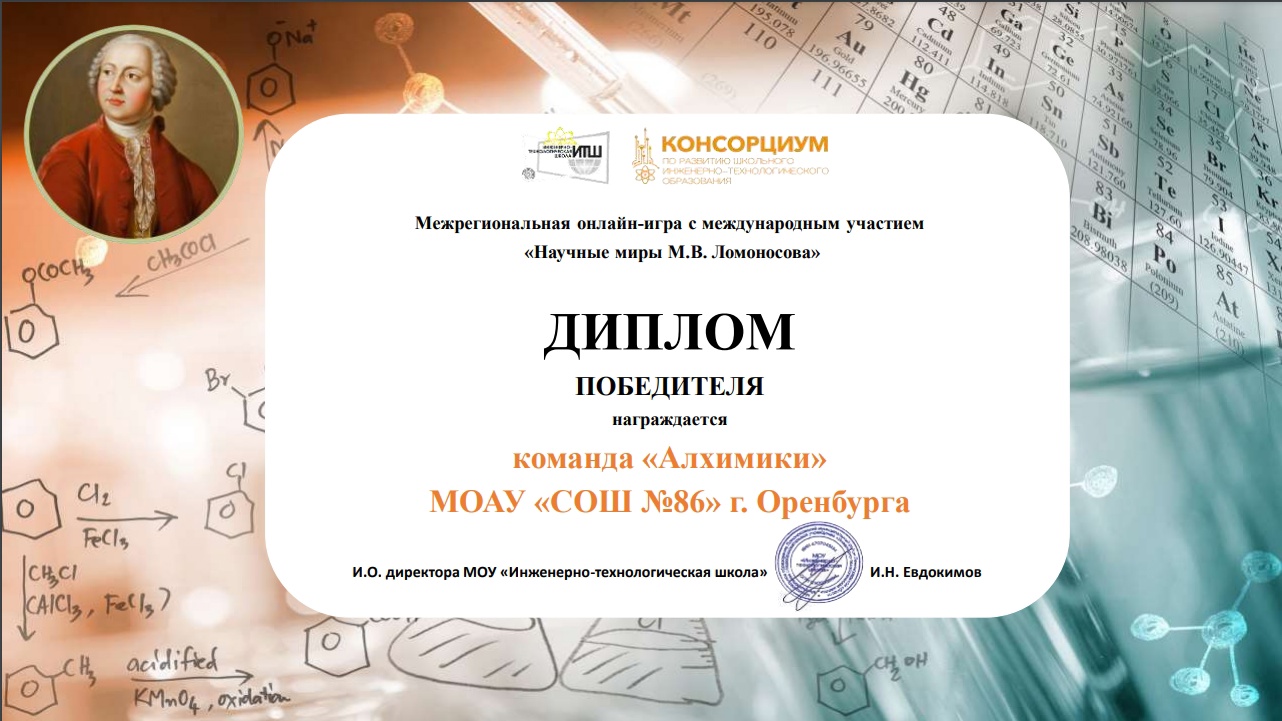 Поздравляем команду-победителя!.