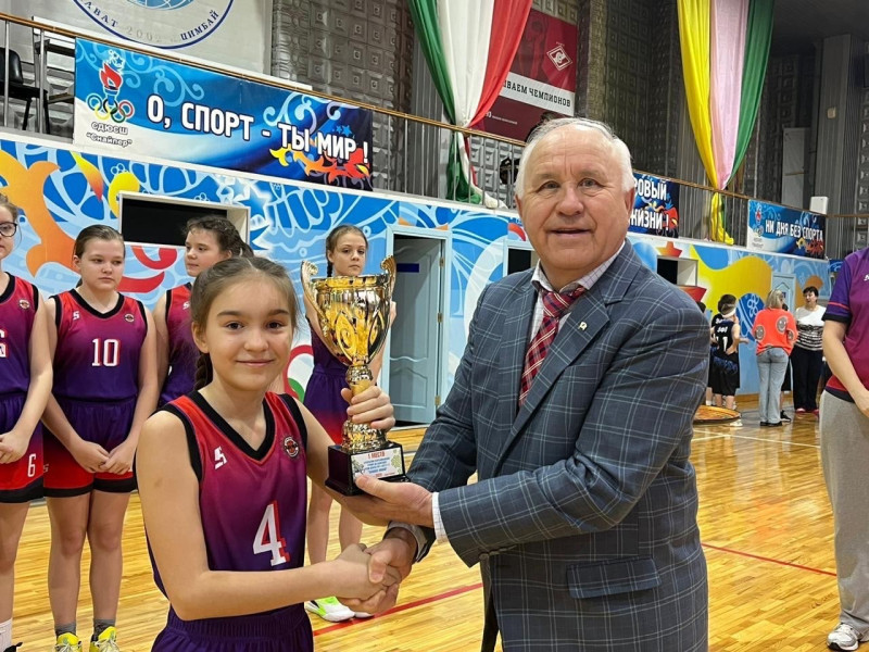 Открытый республиканский турнир по баскетболу.