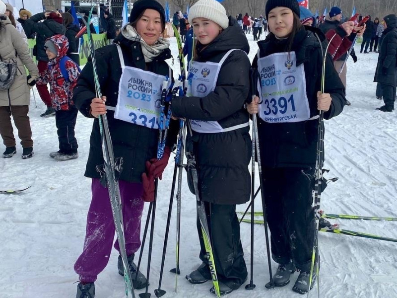 Лыжня России.